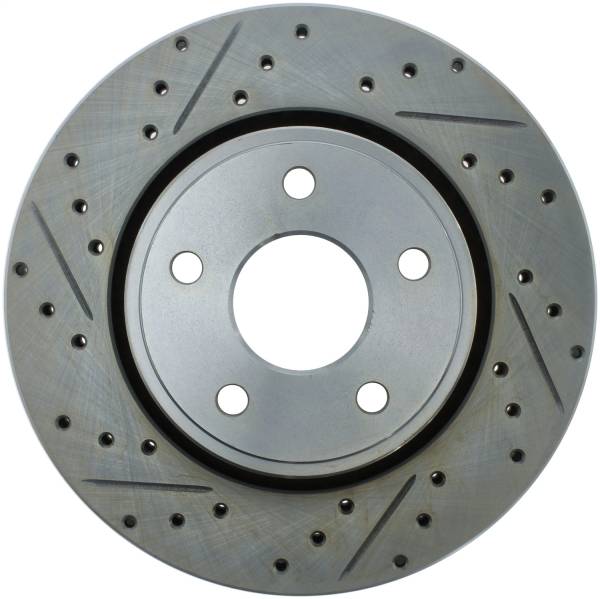 Stoptech - StopTech Select Sport Drilled and Slotted Brake Rotor Front Right 227.58001R