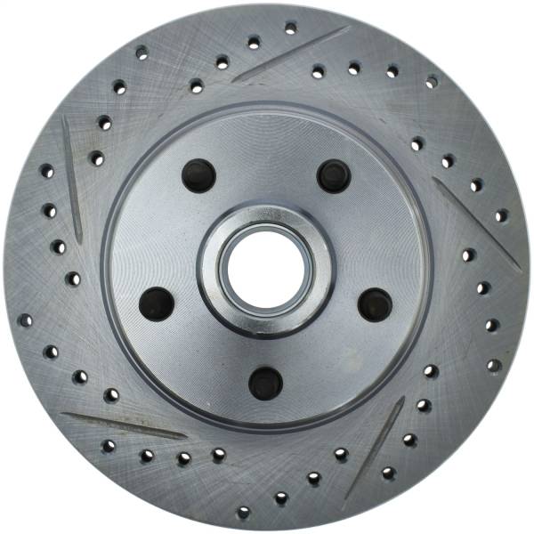 Stoptech - StopTech Select Sport Drilled and Slotted Brake Rotor Front Right 227.61002R