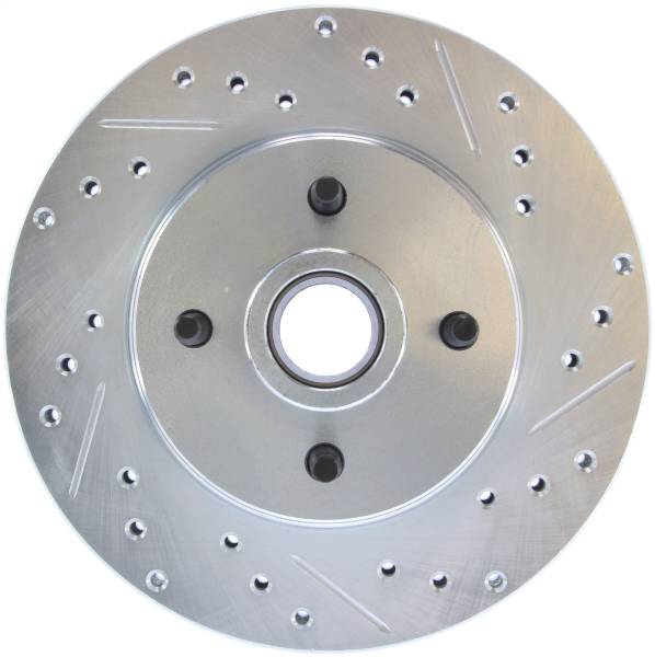 StopTech - StopTech Select Sport Drilled and Slotted Brake Rotor Front Left 227.61026L