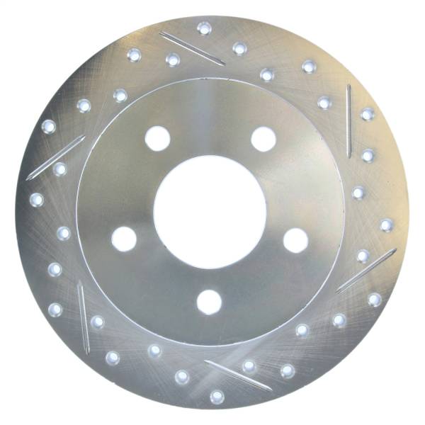 StopTech - StopTech Select Sport Drilled and Slotted Brake Rotor Rear Left 227.61042L