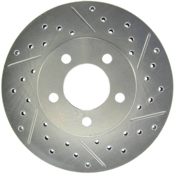 StopTech - StopTech Select Sport Drilled and Slotted Brake Rotor Front Left 227.61051L