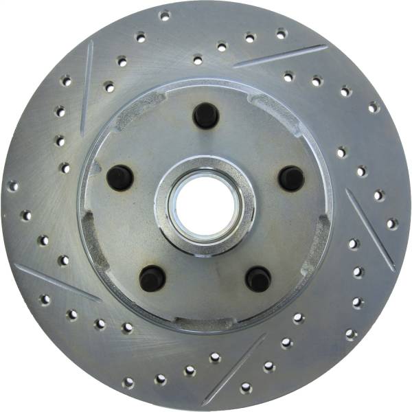 Stoptech - StopTech Select Sport Drilled and Slotted Brake Rotor Front Right 227.61053R