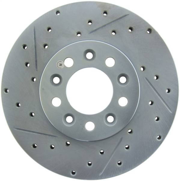 Stoptech - StopTech Select Sport Drilled and Slotted Brake Rotor Front Right 227.61057R