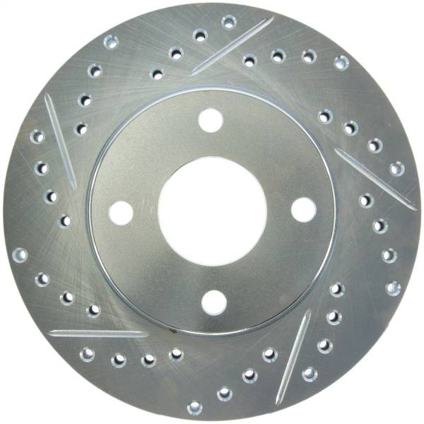 Stoptech - StopTech Select Sport Drilled and Slotted Brake Rotor Front Right 227.61061R