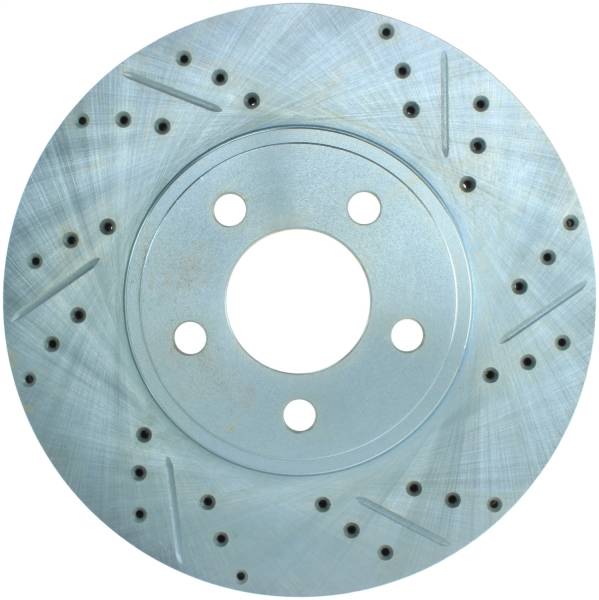 StopTech - StopTech Select Sport Drilled and Slotted Brake Rotor Front Left 227.61072L