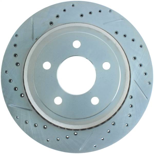 Stoptech - StopTech Select Sport Drilled and Slotted Brake Rotor Rear Right 227.61073R