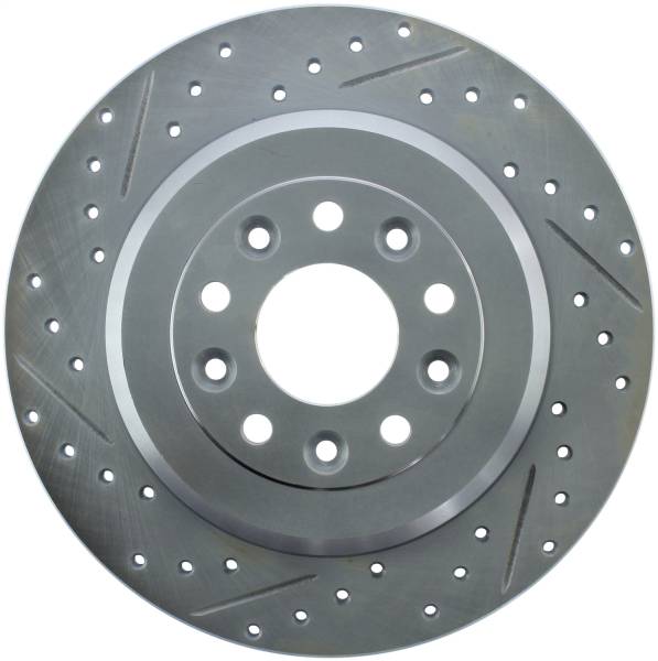 Stoptech - StopTech Select Sport Drilled and Slotted Brake Rotor Rear Right 227.61081R