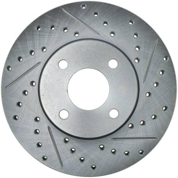 StopTech - StopTech Select Sport Drilled and Slotted Brake Rotor Front Left 227.61082L