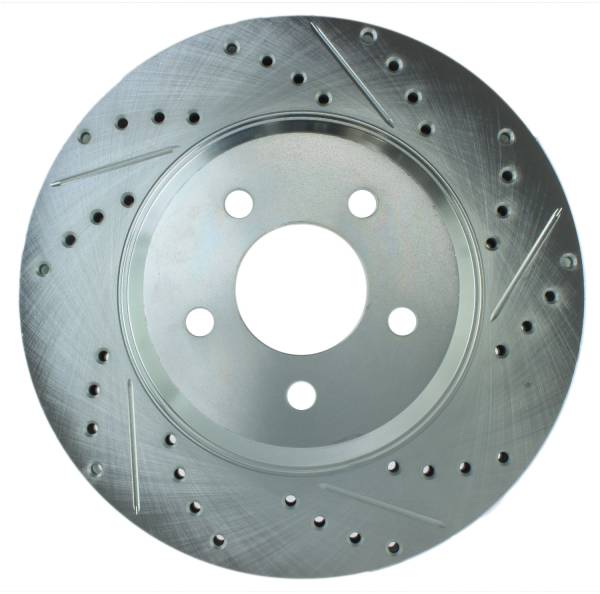 StopTech - StopTech Select Sport Drilled and Slotted Brake Rotor Front Left 227.61086L