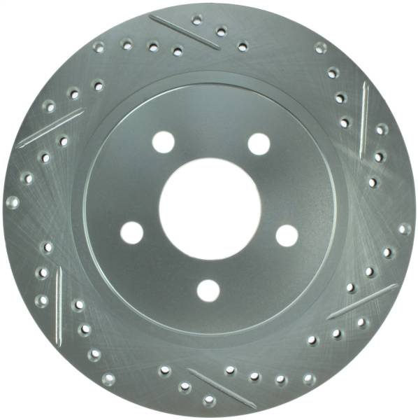 StopTech - StopTech Select Sport Drilled and Slotted Brake Rotor Rear Left 227.61087L