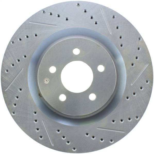 StopTech - StopTech Select Sport Drilled and Slotted Brake Rotor Front Left 227.61089L