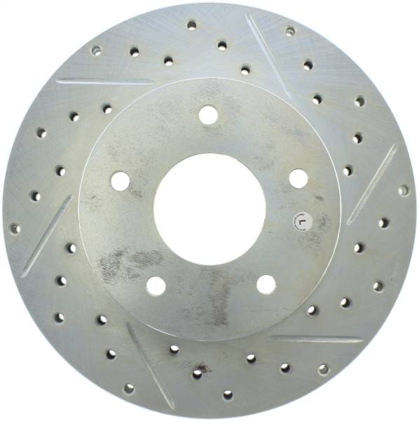 StopTech - StopTech Select Sport Drilled and Slotted Brake Rotor Rear Left 227.62025L