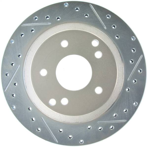 StopTech - StopTech Select Sport Drilled and Slotted Brake Rotor Rear Left 227.62041L