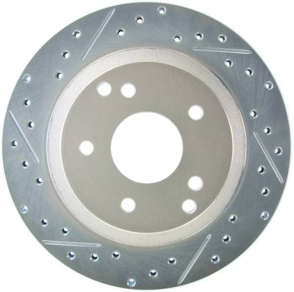 Stoptech - StopTech Select Sport Drilled and Slotted Brake Rotor Rear Right 227.62041R