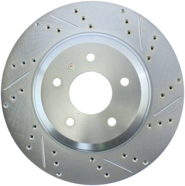 StopTech - StopTech Select Sport Drilled and Slotted Brake Rotor Front Left 227.62046L