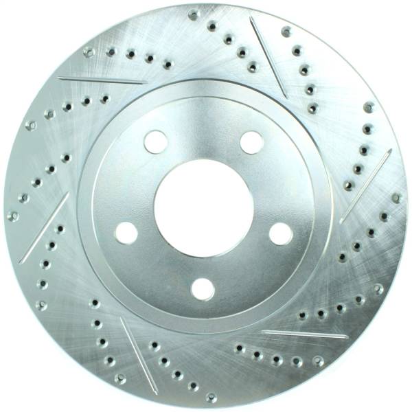 StopTech - StopTech Select Sport Drilled and Slotted Brake Rotor Front Left 227.62055L