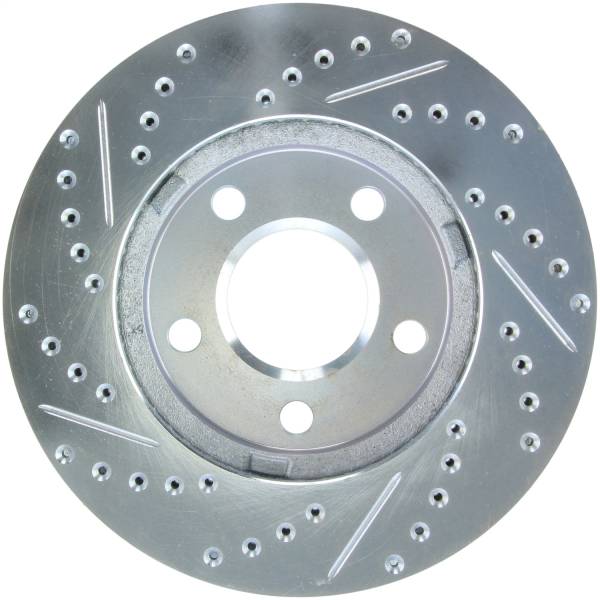 StopTech - StopTech Select Sport Drilled and Slotted Brake Rotor Front Left 227.62056L