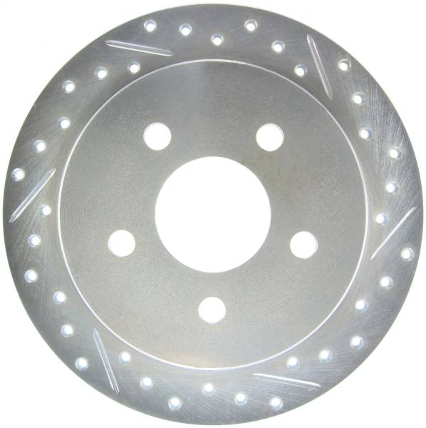 StopTech - StopTech Select Sport Drilled and Slotted Brake Rotor Rear Left 227.62058L