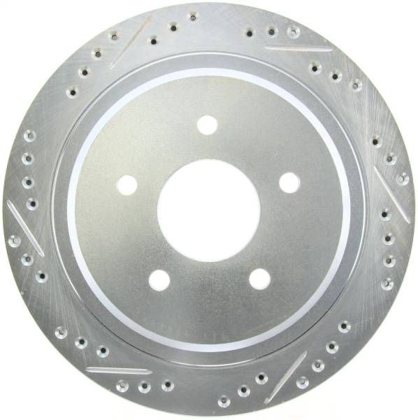 Stoptech - StopTech Select Sport Drilled and Slotted Brake Rotor Rear Right 227.62062R