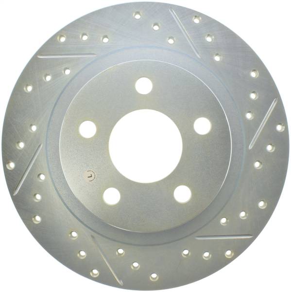 StopTech - StopTech Select Sport Drilled and Slotted Brake Rotor Rear Left 227.62064L