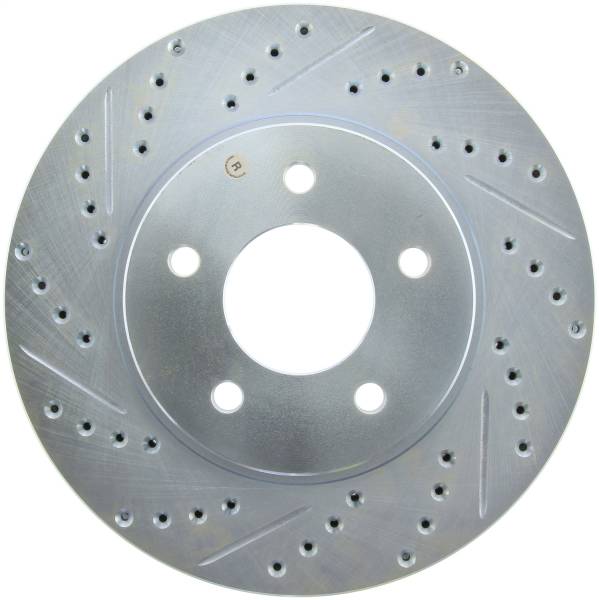 Stoptech - StopTech Select Sport Drilled and Slotted Brake Rotor Front Right 227.62068R