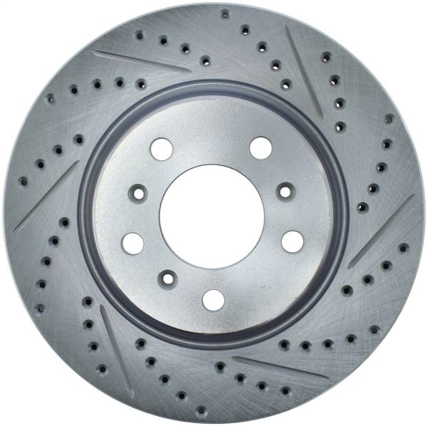 StopTech - StopTech Select Sport Drilled and Slotted Brake Rotor Front Left 227.62073L