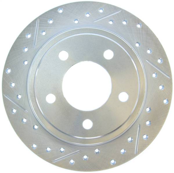 Stoptech - StopTech Select Sport Drilled and Slotted Brake Rotor Rear Right 227.63035R