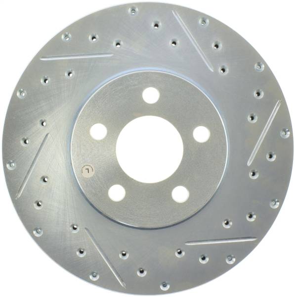 StopTech - StopTech Select Sport Drilled and Slotted Brake Rotor Front Left 227.63052L