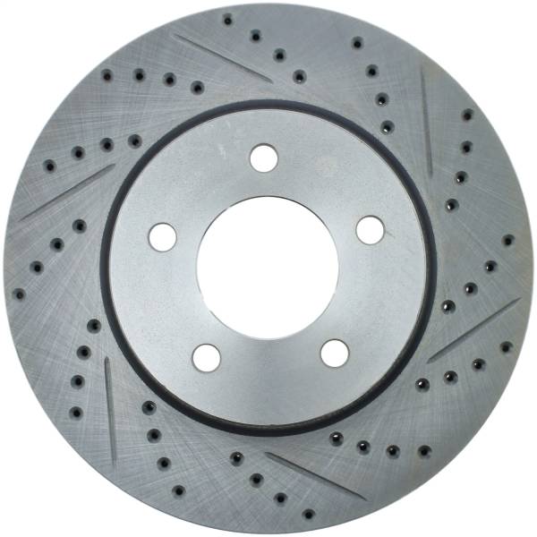 StopTech - StopTech Select Sport Drilled and Slotted Brake Rotor Front Left 227.63058L