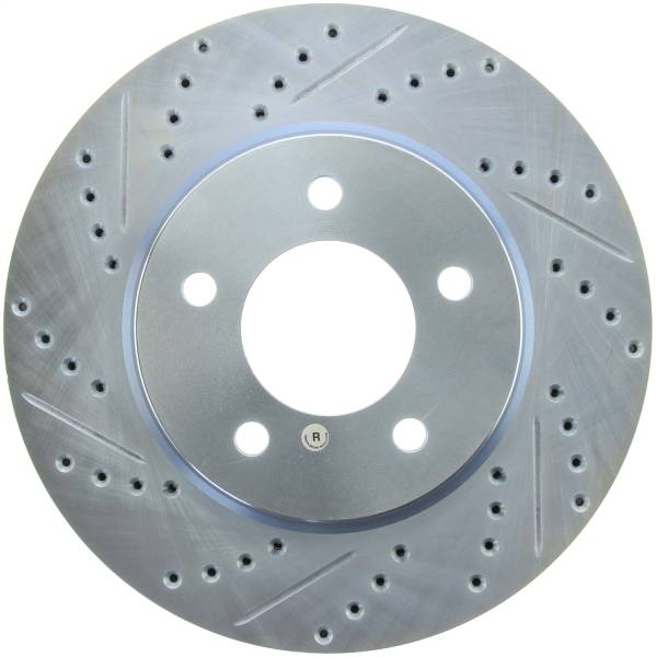 Stoptech - StopTech Select Sport Drilled and Slotted Brake Rotor Front Right 227.63058R