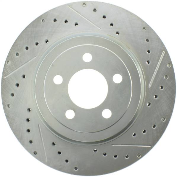 StopTech - StopTech Select Sport Drilled and Slotted Brake Rotor Front Left 227.63061L