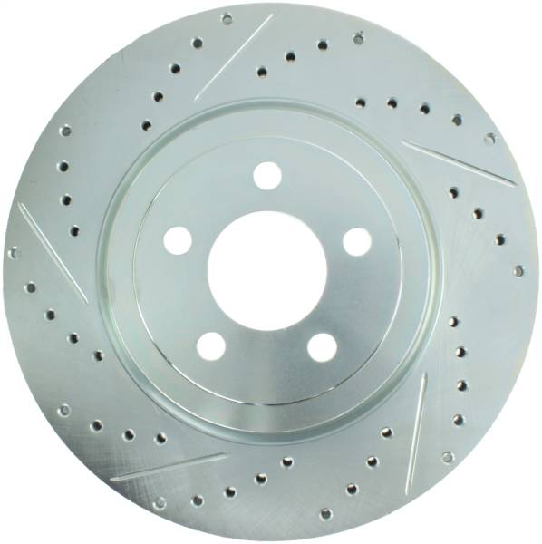 Stoptech - StopTech Select Sport Drilled and Slotted Brake Rotor Front Right 227.63061R