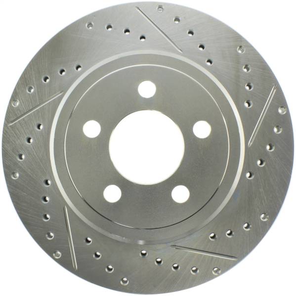 StopTech - StopTech Select Sport Drilled and Slotted Brake Rotor Rear Left 227.63062L