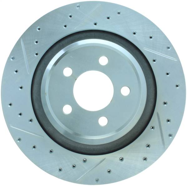 Stoptech - StopTech Select Sport Drilled and Slotted Brake Rotor Rear Right 227.63064R