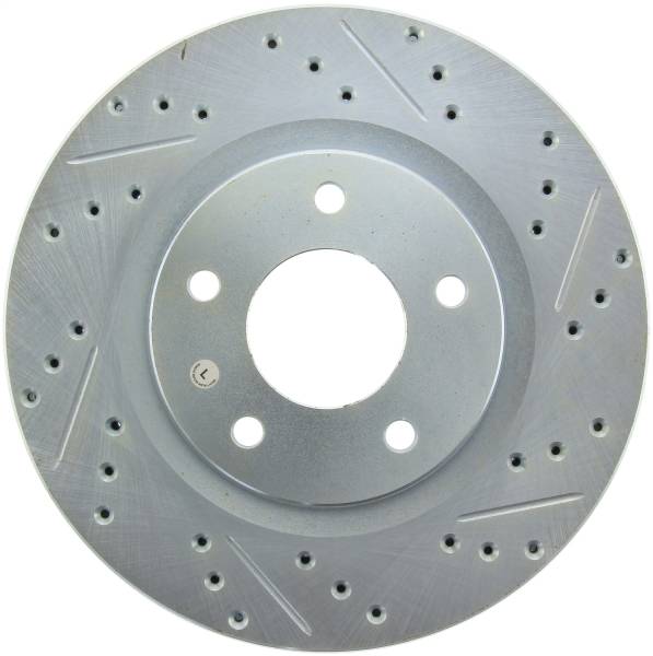 StopTech - StopTech Select Sport Drilled and Slotted Brake Rotor Front Left 227.63067L