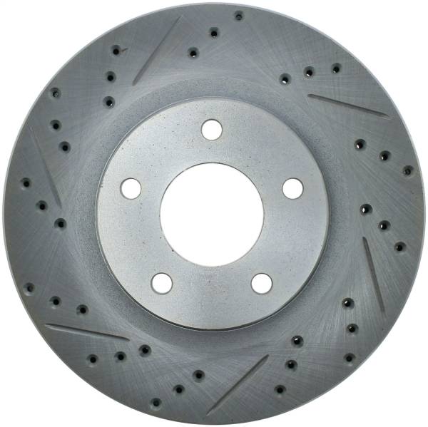 Stoptech - StopTech Select Sport Drilled and Slotted Brake Rotor Front Right 227.63067R