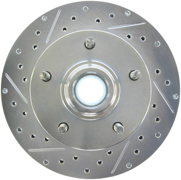 Stoptech - StopTech Select Sport Drilled and Slotted Brake Rotor Front Right 227.65001R