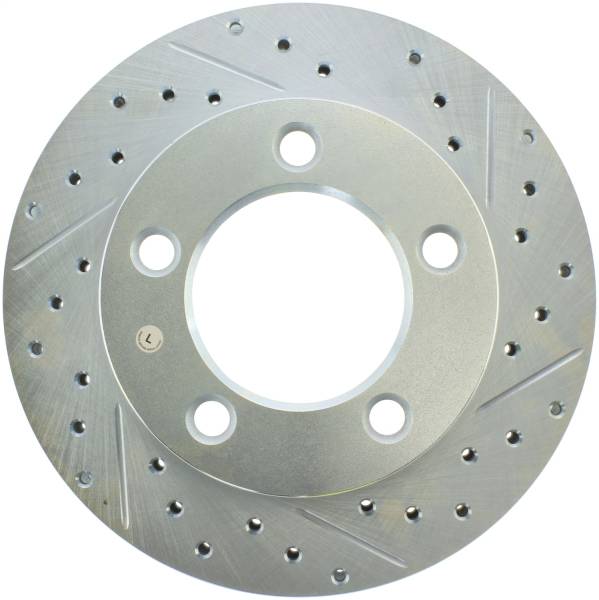 StopTech - StopTech Select Sport Drilled and Slotted Brake Rotor Front Left 227.65013L