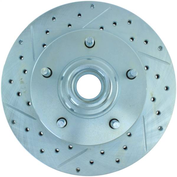 Stoptech - StopTech Select Sport Drilled and Slotted Brake Rotor Front Right 227.65040R