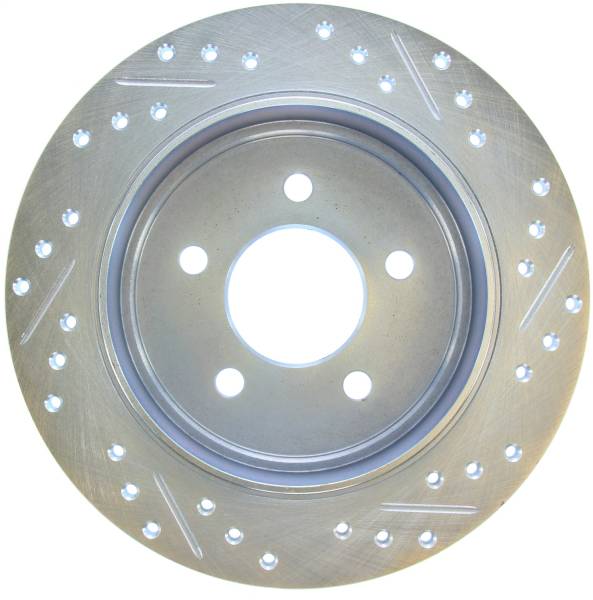 Stoptech - StopTech Select Sport Drilled and Slotted Brake Rotor Rear Right 227.65052R