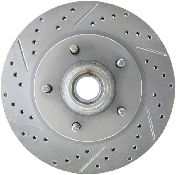 Stoptech - StopTech Select Sport Drilled and Slotted Brake Rotor Front Right 227.65055R