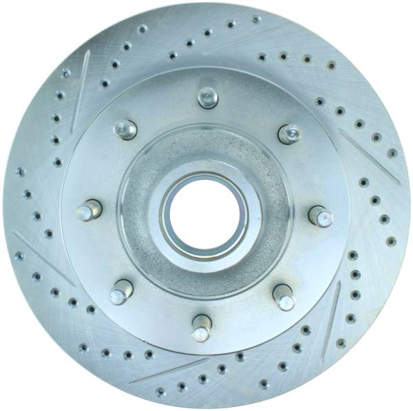 Stoptech - StopTech Select Sport Drilled and Slotted Brake Rotor Front Right 227.65073R