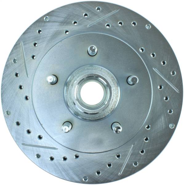 Stoptech - StopTech Select Sport Drilled and Slotted Brake Rotor Front Right 227.65081R