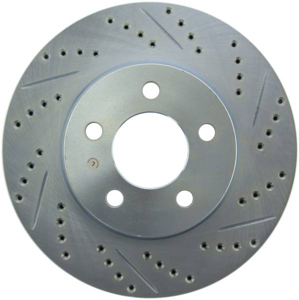 StopTech - StopTech Select Sport Drilled and Slotted Brake Rotor Front Left 227.65082L