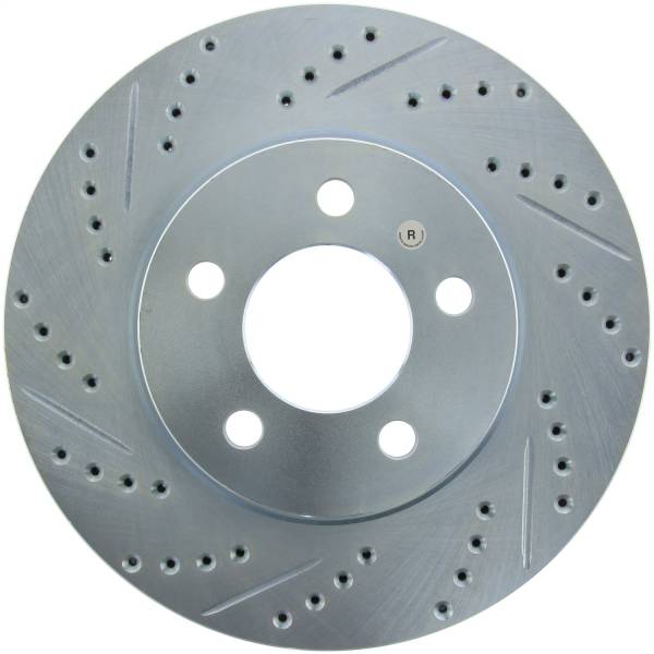 Stoptech - StopTech Select Sport Drilled and Slotted Brake Rotor Front Right 227.65082R