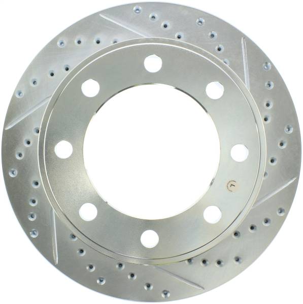 StopTech - StopTech Select Sport Drilled and Slotted Brake Rotor Front Left 227.65086L