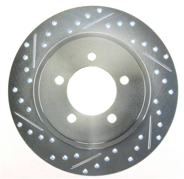 Stoptech - StopTech Select Sport Drilled and Slotted Brake Rotor Rear Right 227.65090R