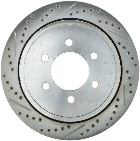 Stoptech - StopTech Select Sport Drilled and Slotted Brake Rotor Rear Left 227.65095L