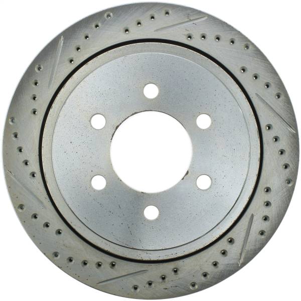 Stoptech - StopTech Select Sport Drilled and Slotted Brake Rotor Rear Right 227.65095R