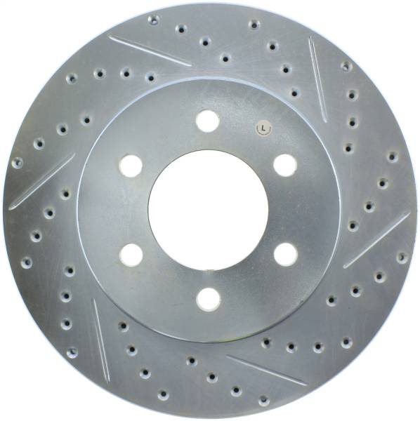 StopTech - StopTech Select Sport Drilled and Slotted Brake Rotor Front Left 227.65097L